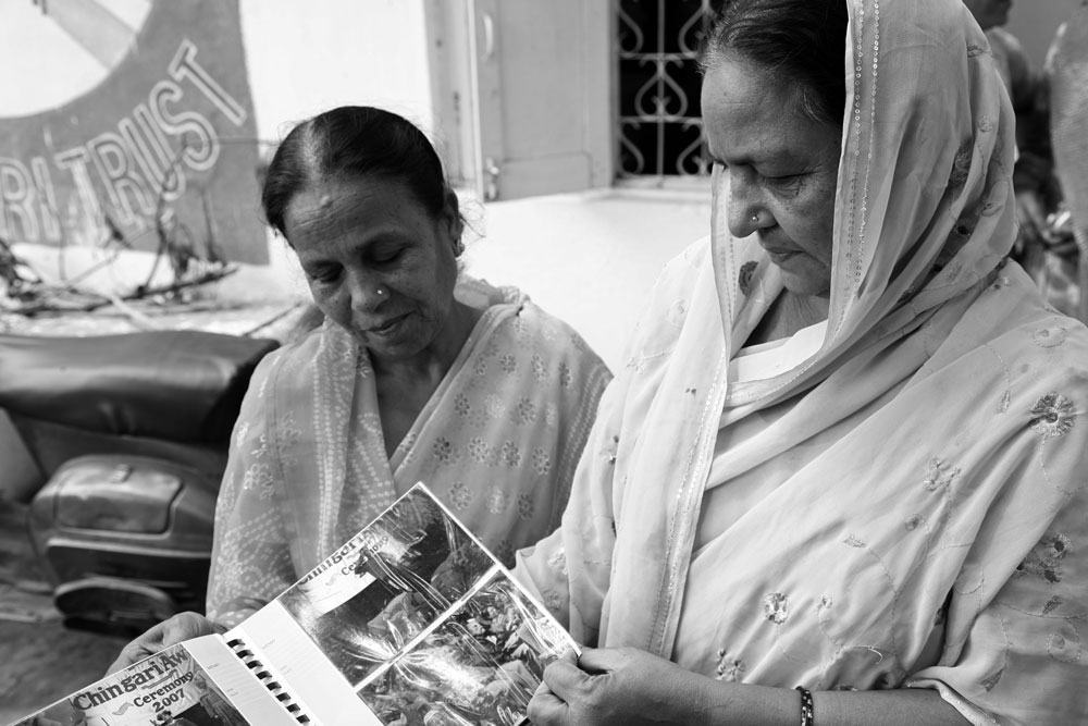 Rashida Bee and Champa Devi Shukla